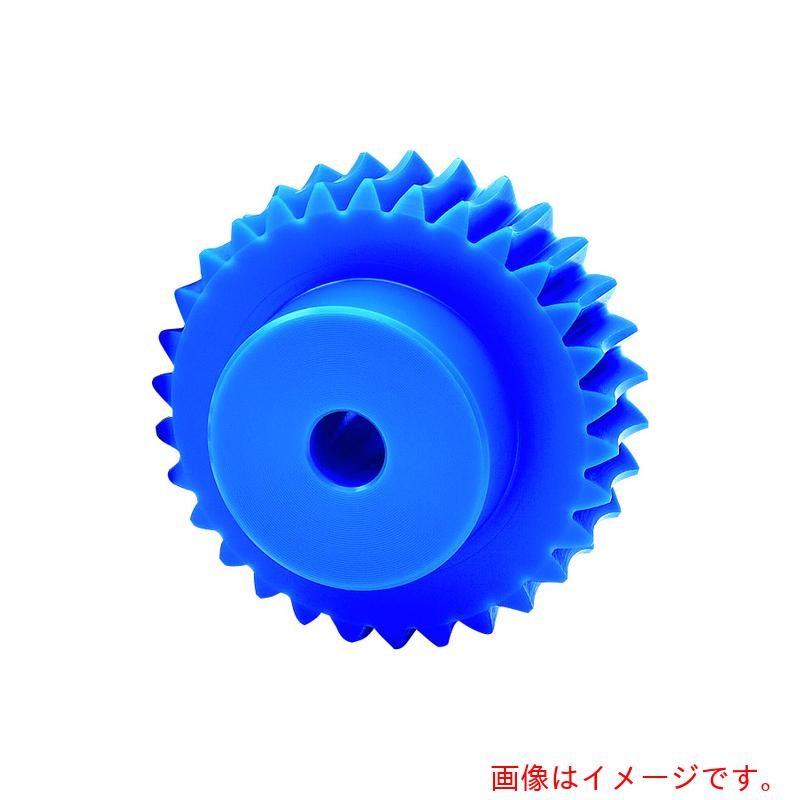 協育歯車工業（KG）　フードコンタクト　青ＰＯＭ　ギヤシリーズ　ウォームホイール　Ｇ１ＢＰ１００－Ｒ１　【品番：G1BP100-R1】