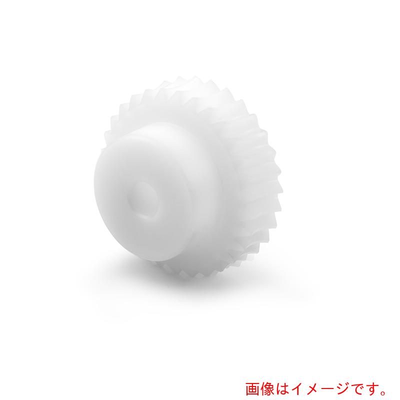 協育歯車工業（KG）　ウォームホイール　Ｇ１Ｄ８０－Ｒ１　モジュール１．０　ポリアセタール（白）ブッシュなし　【品番：G1D80-R1】