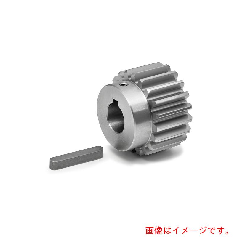 協育ギヤー産業（KG） Ｓ４５Ｃ平ギヤー Ｓ２Ｓ ５０Ｂ＃２０２０ つら構えＢ１ モデュール２ 歯数５０ 歯幅２０粍 穴径Φ２０粍 【品番：S2S 50B#2020】