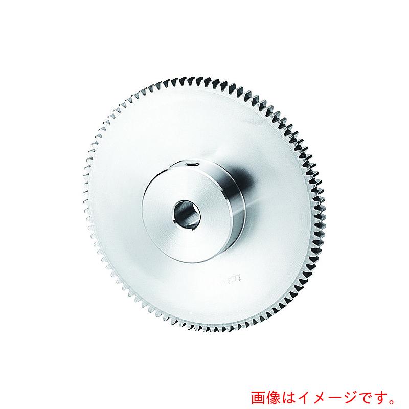 協育ギヤー実業（KG） ステンレス鋼平ギヤー Ｓ８０ＳＵ １２０Ｂ＊０５０８ つら構えＢ１ モデュール０．８ 歯数１２０ 歯幅５粍 穴径Φ８粍 【品番：S80SU 120B*0508】
