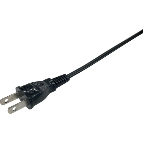 KHD 繋ぎ付ワット数吊りひも ＶＦＦ０．７５ＳＱ ２Ｍ 黒 【品番：P075200FFB】
