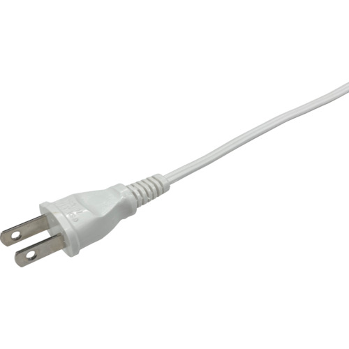 KHD 繋ぎ付ワット数吊りひも ＶＦＦ０．７５ＳＱ ２Ｍ 白 【品番：P075200FFW】