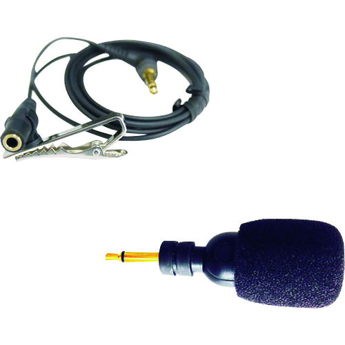 第一人者体育館（KING JIM） マイクロホン＆タイ王国サクラ色上唇付吊りひも 【品番：GA-500MIC】