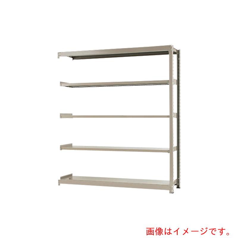 【別途送料あり】北島　中量５００Ｋ連結Ｗ１８００ＸＤ７５０ＸＨ２１００ニューアイボリ―５段　【品番：T500R180752105】