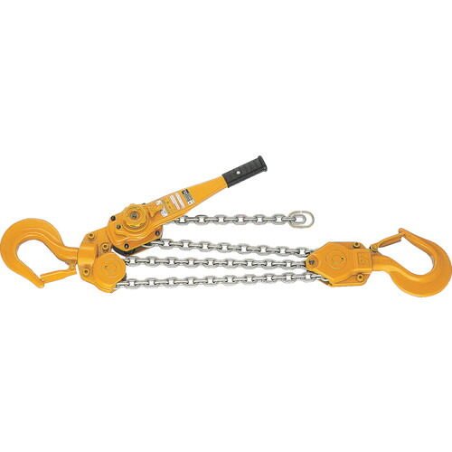【別途送料あり】キトー（KITO）　キトーレバーブロックＬ５形　定格荷重９ｔ　標準揚程１．５ｍ　【品番：LB090】