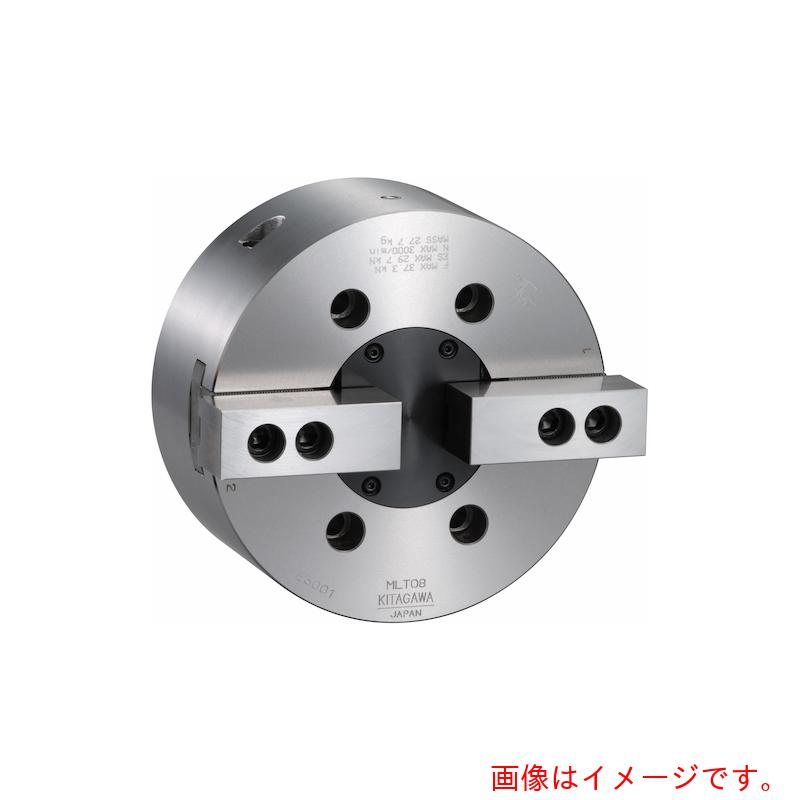 【別途送料あり】北川鉄工所（kitagawa）　２爪中実超ロングストロークパワーチャック　チャック外径１６９ｍｍ　【品番：MLT06】