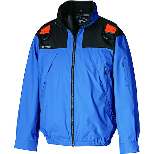 【別途送料あり】エヌ・エス・ピー(NSP) NA−1132 Nクールウェア 上部ファン フルハーネス(服 3L) ブルー・チタン・タチエリ 【品番:8214429】|住設プロ 店