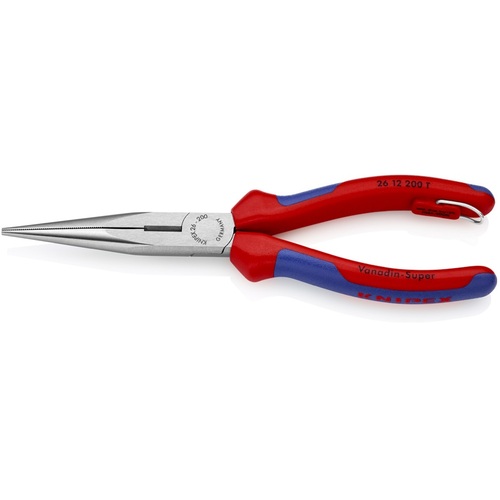 KNIPEX　ロングラジオペンチ　落下防止　２００ｍｍ　【品番：2612-200TBK】