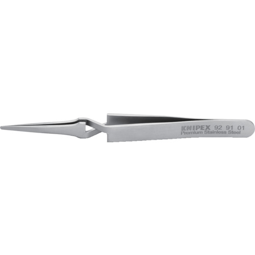 KNIPEX　逆作用ピンセット（ＩＮＯＸ）　１２０ｍｍ　【品番：9291-01】