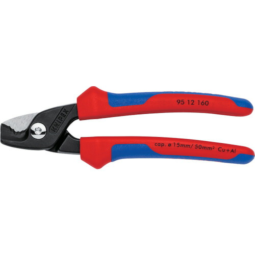 KNIPEX　ステップカット　ケーブルカッター　１６０ｍｍ　【品番：9512-160】