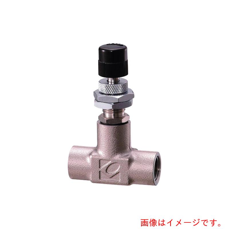 コフロック（KOFLOC）　精密ニードルバルブ　ＭＯＤＥＬ　２４１２　ＳＥＲＩＥＳ　【品番：2412TB1/4O20.1MPA10ML/MIN】 10,819円