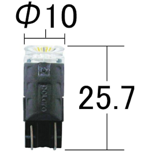小糸製作所（KOITO）　車幅灯・ナンバー灯・室内灯　４０２ＴＳ　ＬＥＤ　４０ｌｍ　６５００Ｋ　【20個】　【品番：P2833W】