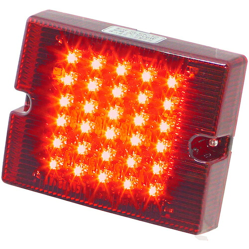小糸製作所（KOITO）　ＬＥＤシグナルランプ　赤色ＬＥＤタイプ　点滅発光仕様　１２Ｖ　【品番：SLEK12RT1】