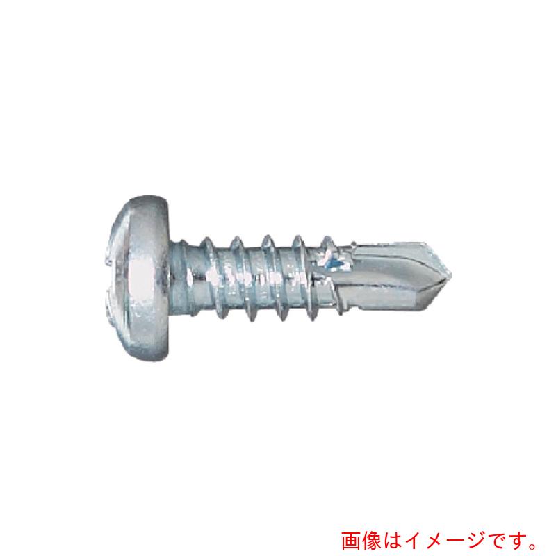 コクブ（Kokubu） ニューポイントドリルねじ ナベ ６（６．３）×２５ 鉄 三価ユニクロ （５００本入） 【品番：P-6025】