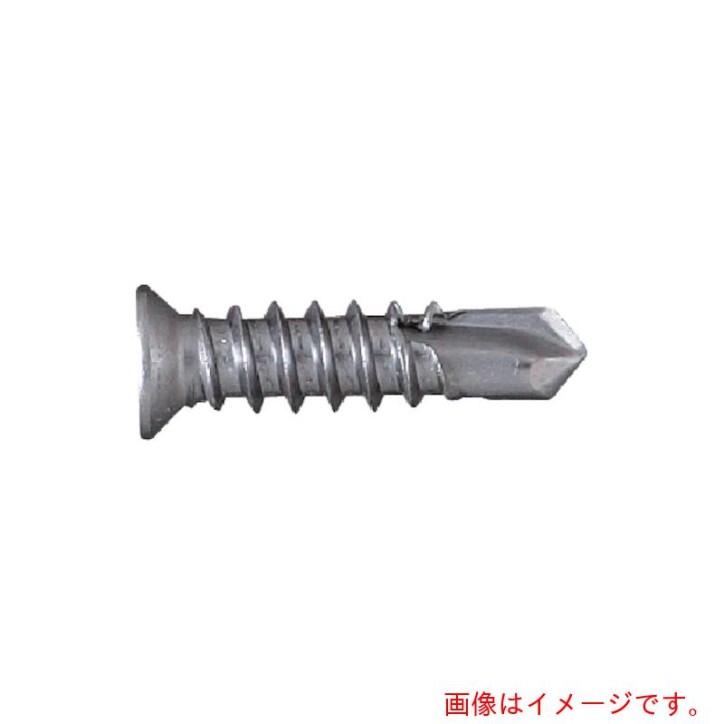 コクブ（Kokubu）　ニューポイントドリルねじ　小皿（Ｄ＝６）　４（４．２）×１３　並目ねじ山　ＳＵＳ４１０　パシペート　（１５００本入）　【品番：WS-4013T】