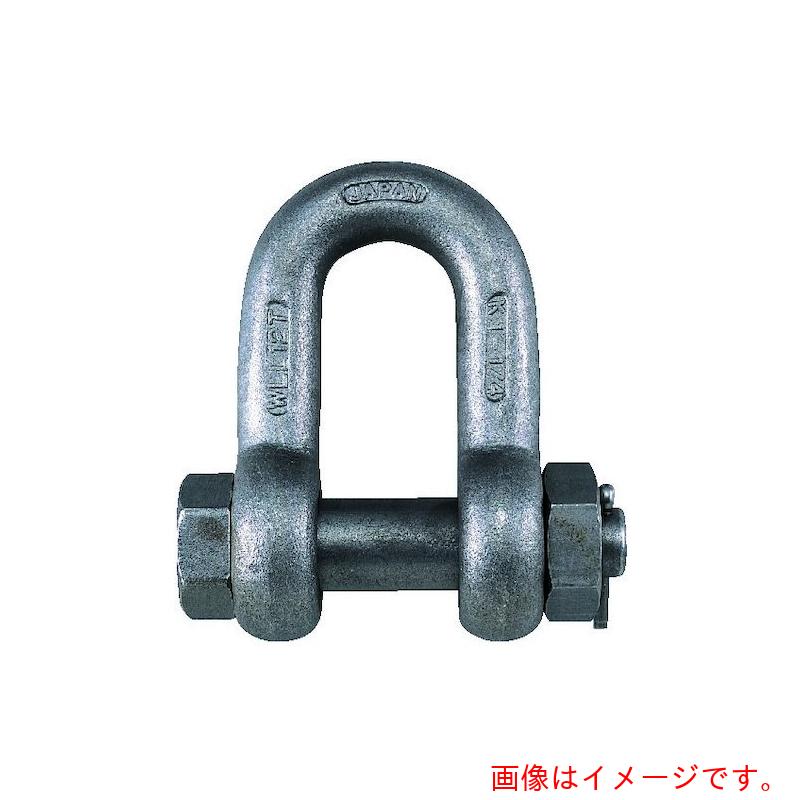 コンドーテック　ＵＳ型強力シャックル　ボルトナット型　ＫＳ－１１５０　呼１－１／２　１７ｔ　【品番：024USSBW140】