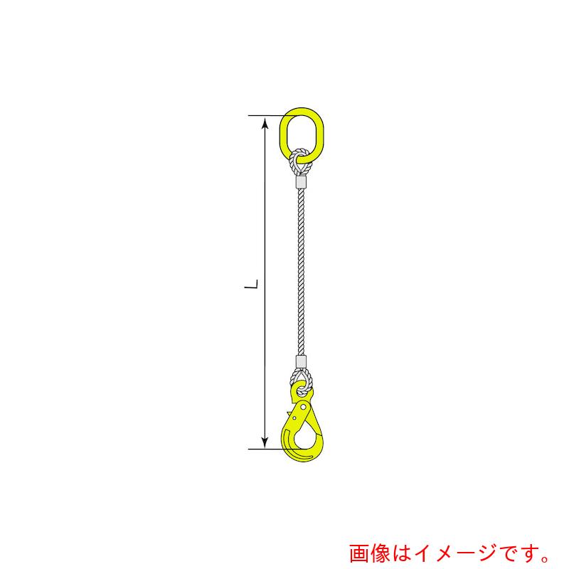 コンドーテック　マーテック金物付ＪＩＳロック止ワイヤ　ＢＫ　ロッキングフック　φ１２&times;８Ｍ　ＭＦＡ&minus;６・ＢＫ&minus;６　【品番：05221MABK128】｜住設プロ　店