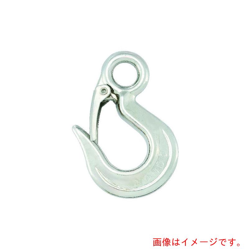 コンドーテック　ステンレス鍛造環付フック　安全レバー付き　１ｔ　【品番：115A701】｜住設プロ　店