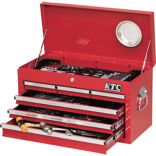 京都機械工具 ＫＴＣ 手道具仕掛ける（チェストタイプ）［６８点］ 【品番：SK36813XB】