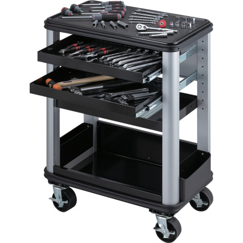 京都機械工具　ＫＴＣ　９．５ｓｑ．ツールステーションセット［４８点］　【品番：SK6006C】｜住設プロ　店