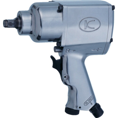 空研 1/2インチSQ中型エアインパクトレンチ(12.7mm角)ピン穴なし KW−19HP 【品番:KW-19HP】|住設プロ 店