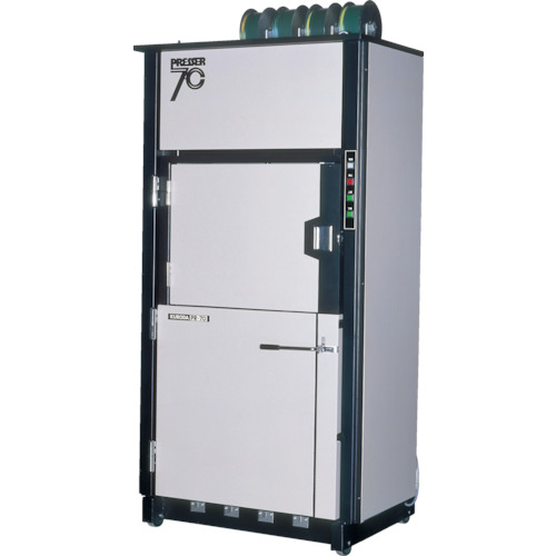 【別途送料あり】クロダ　減容圧縮梱包機　【品番：KP-70】