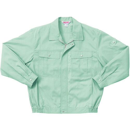 クロダルマ　長袖ジャンパー　ライトグリーン　Ｓ　【品番：2541-89-S】