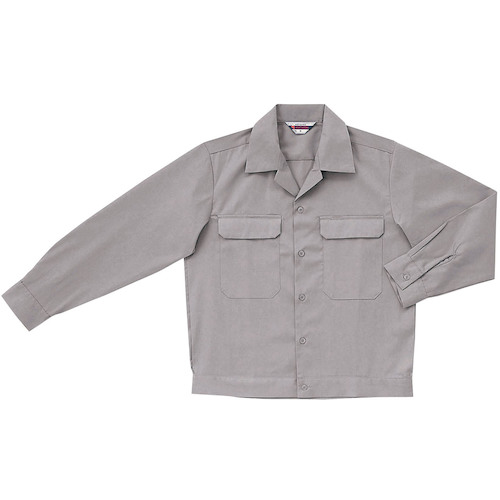 クロダルマ　長袖ジャンパー　ライトグレー　５Ｌ　【品番：905-40-5L】