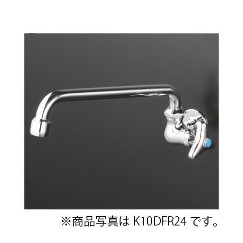 KVK 横形自在水栓(300mmパイプ) 一般地用 【品番:K10DFR30】