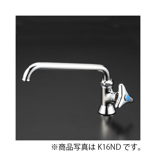 KVK　立形自在水栓300mmパイプ付　一般地用　【品番：K16NDR30】
