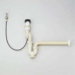 KVK　排水栓付Pトラップ32　【品番：VR1PJHP2】