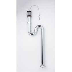 KVK　排水金具付Sトラップ32　【品番：VR23S-32】