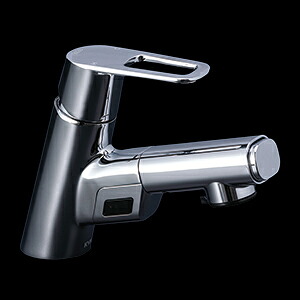 KVK　シングルシャワー付混合栓（センサー） 電池　【品番：FSL150DDEFT】｜住設プロ　店