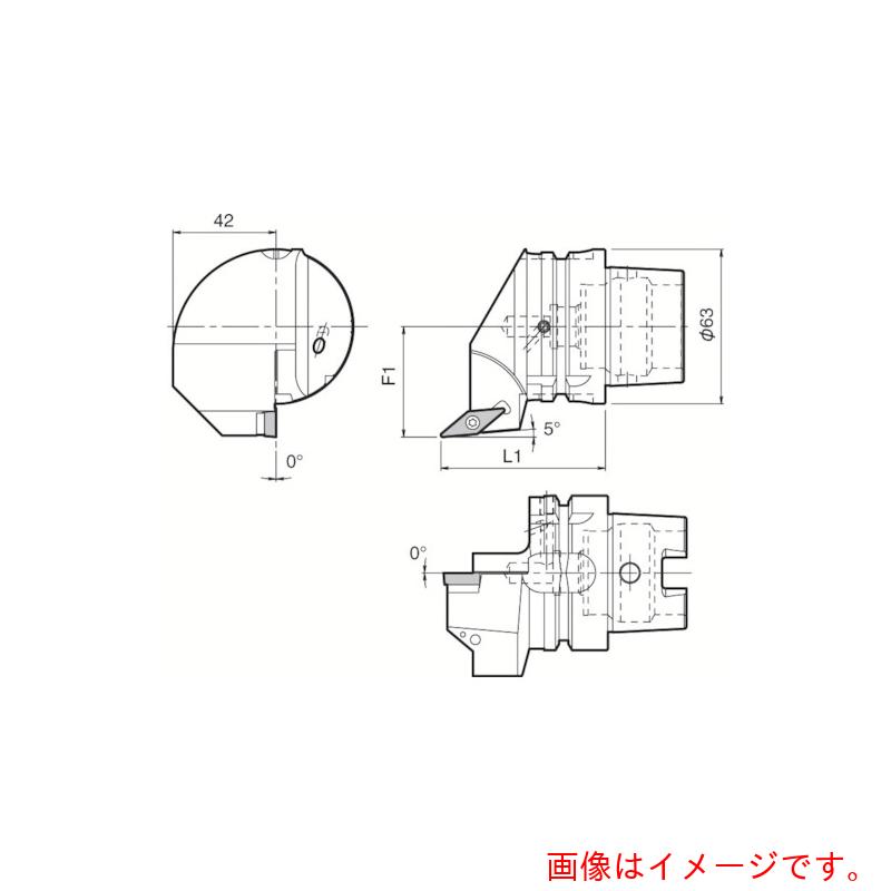京セラ　複合加工機用旋削工具　外径・倣い加工用ホルダ　ＳＶＬＢ　【品番：T63H-SVLBR-DX16N】