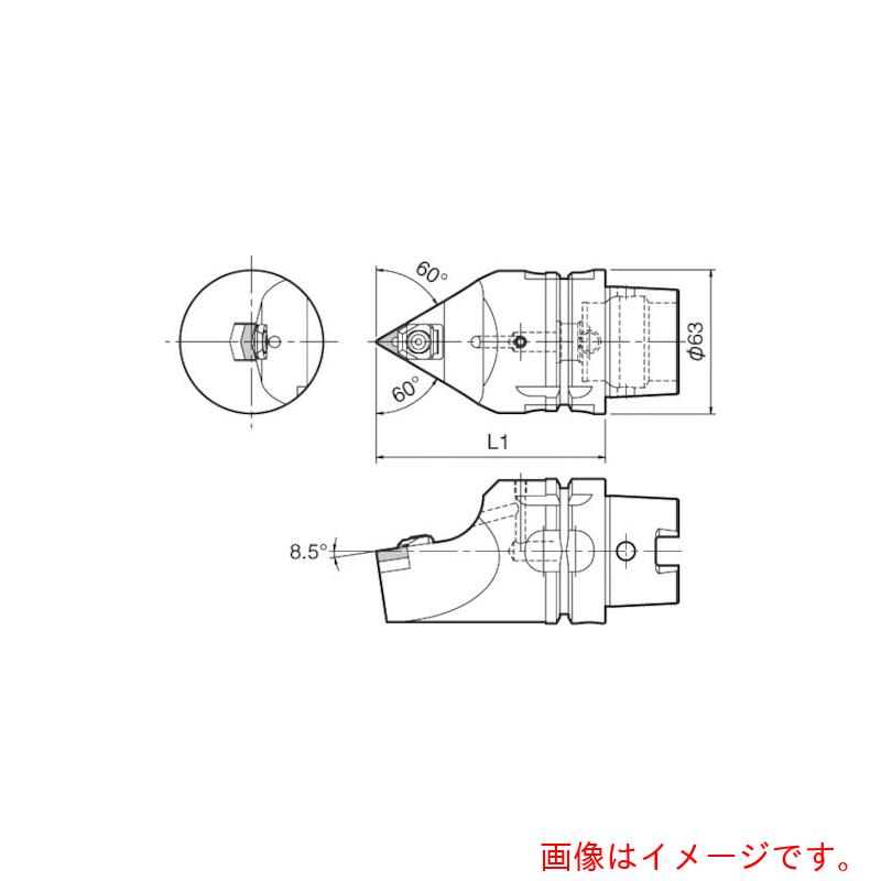 京セラ　複合加工機用旋削工具　外径加工用ホルダ　ＷＴＥＮ　【品番：T63H-WTENN-H16】