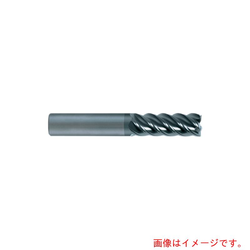 京セラ　５枚刃　高速加工用スクエアエンドミル　ミリ仕様　５５Ｍ（ＡｌＴｉＮコーティング・Ｗ／ＦＬＡＴ）　【品番：42623】