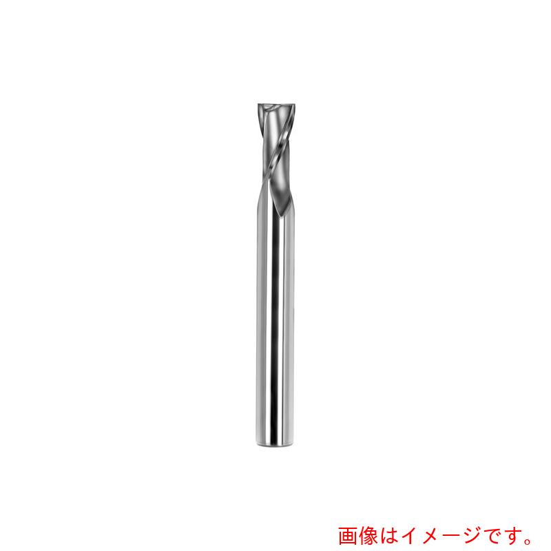 京セラ　２枚刃スクエアエンドミル　ロングリーチ　ミリ仕様　５９Ｍ（ノンコーティング）　【品番：43919】