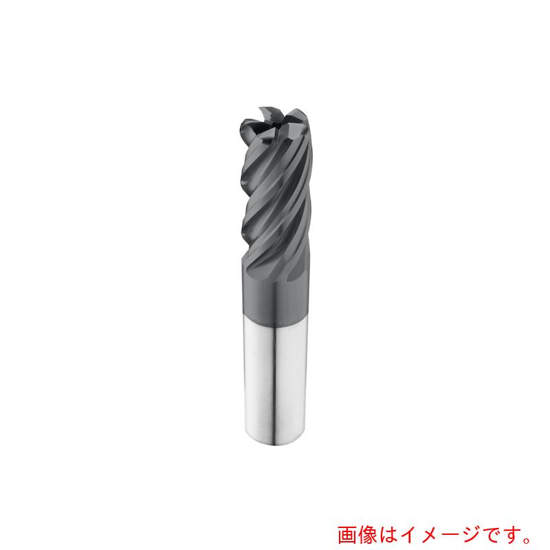京セラ　５枚刃　荒加工用ラジアスエンドミル　ミリ仕様　Ｚ５ＭＣＲ（ＴＡコーティング・内部給油対応）　【品番：47160】