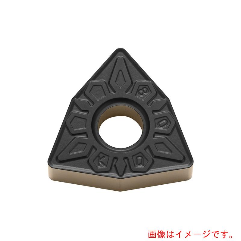 【メール便対応】京セラ　旋削加工用チップ　ＣＶＤコーティング　ＣＡ４１５Ｋ　10個入り　【品番：WNMG080408KQ】
