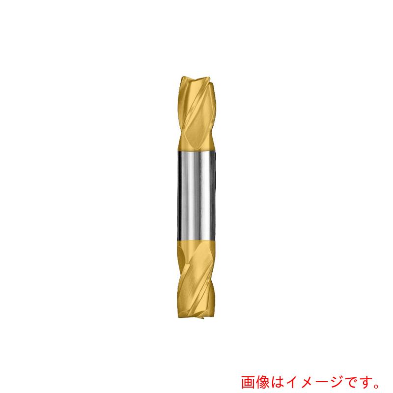 京セラ　４枚刃　ダブルエンド　スクエアエンドミル　ショート　ミリ仕様　１４Ｍ（ＴｉＮコーティング）　【品番：48892】