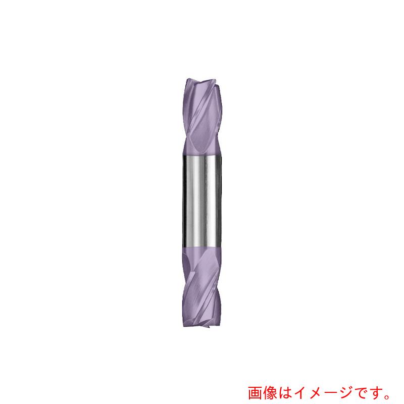 【メール便対応】京セラ 4枚刃 ダブルエンド スクエアエンドミル ショート ミリ仕様 14M(TiCNコーティング) 【品番:48913】