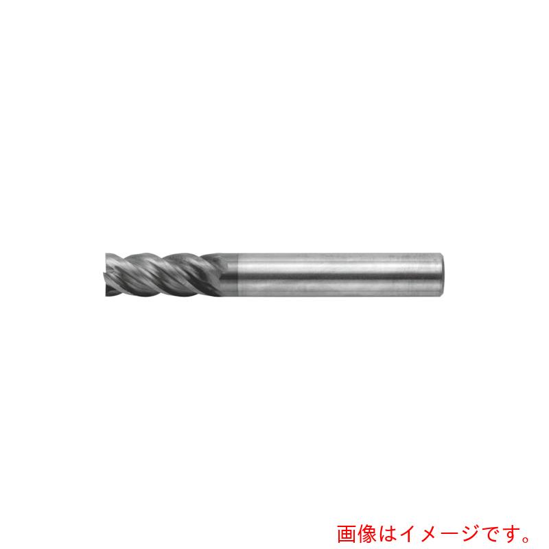 【メール便対応】京セラ　超硬スクエアエンドミル　コーナランド付きエンドミル　４ＭＦＫ　刃径９ｍｍ　刃長１３．５ｍｍ　全長８０ｍｍ　シャンク径１０ｍｍ　【品番：4MFK090-135】