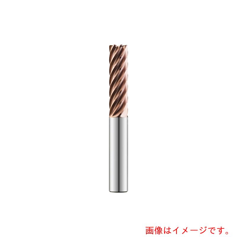 京セラ ７枚刃ラジアスエンドミル ７７ＭＣＲ（ＴＭ上塗り）チップブレーカー付き添い人 【品番：74387】