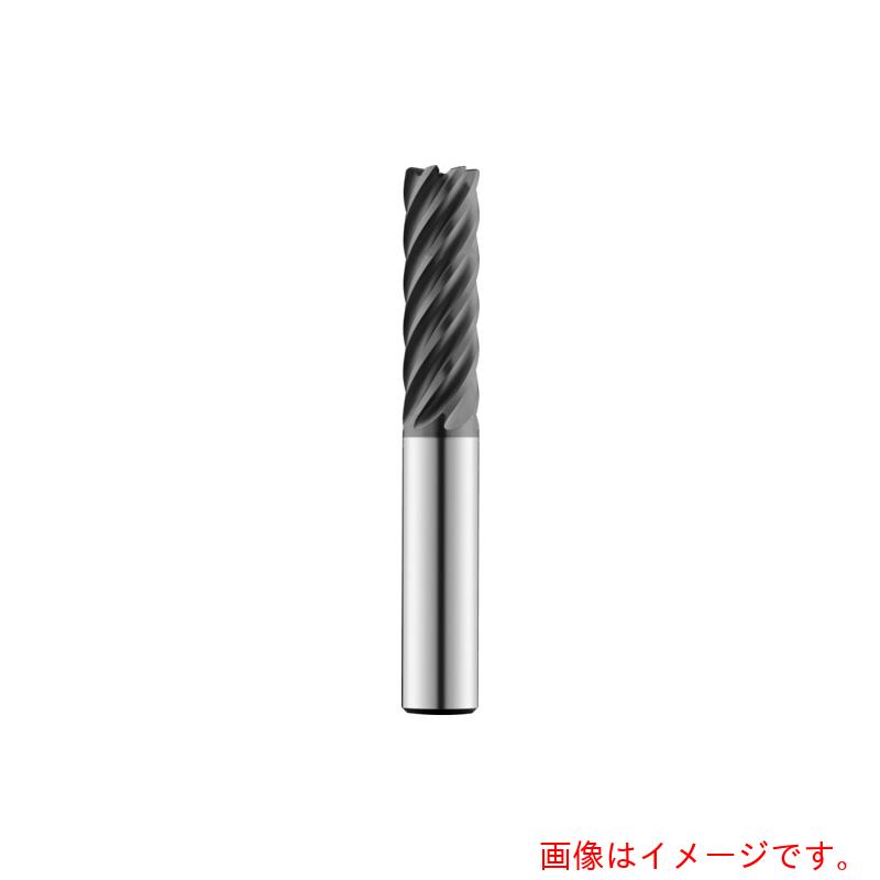 京セラ ７枚刃ラジアスエンドミル ７７ＭＣＲ（ＴＡ上塗り）チップブレーカーなし 【品番：74392】
