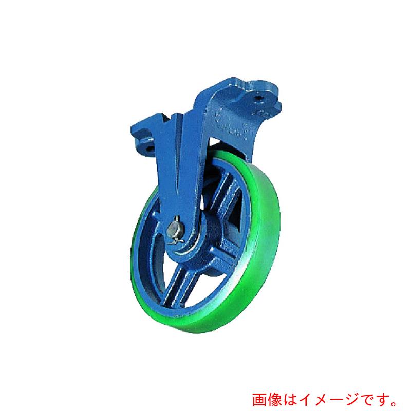 京町産業車輌（KYOMACHI）　ダクタイル製金具付ウレタン車輪１５０ＭＭ　【品番：FU-150】