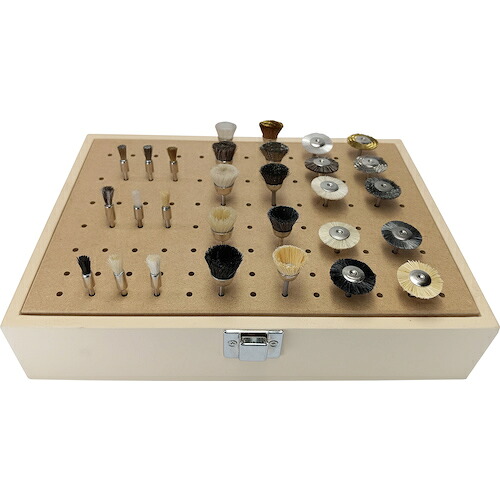 日本精密機械工作　リューター　軸付ブラシセット　【品番：B0011】｜住設プロ　店