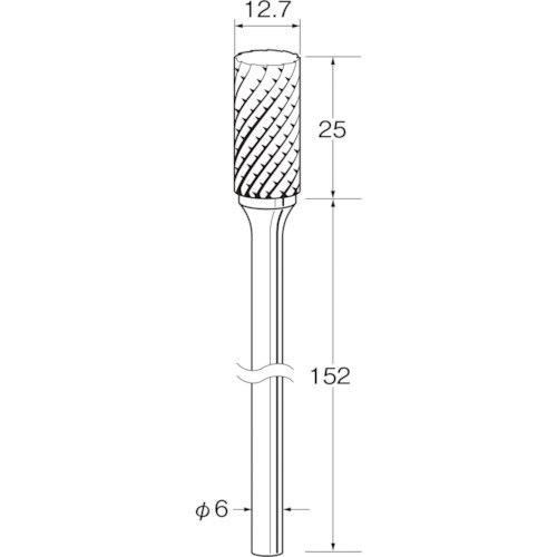 日本精密機械工作　リューター　ロングシャンク超硬カッター　【品番：K9678】｜住設プロ　店 11,528円