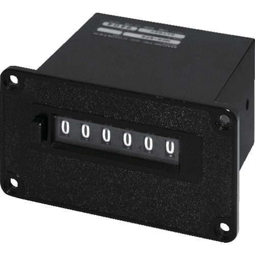 生産ライン精機（LINE） 電磁カウンタ（リセット仕合わせ）６桁 【品番：MCR-6PN AC100V】