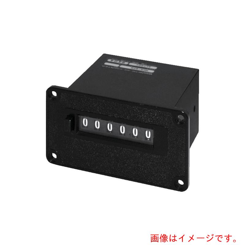 生産ライン精機（LINE） 電磁カウンタ（リセット仕合わせ）６桁 【品番：MCR-6PN DC24V】