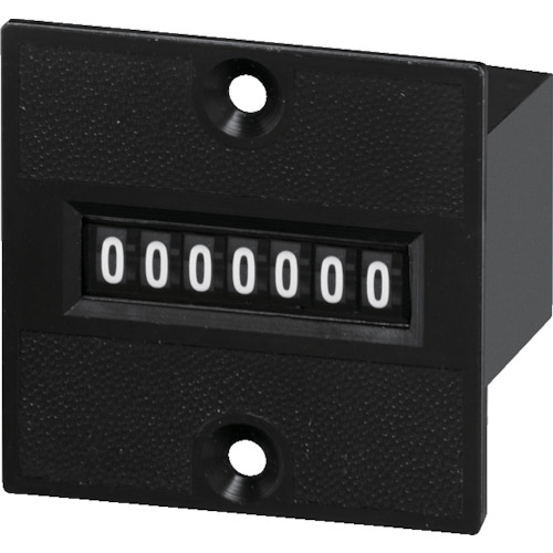ライン精機（LINE）　電磁カウンター（リセットナシ）　６桁　４．３×２．６ｍｍ　【品番：MCU-6P DC24V】 4,976円